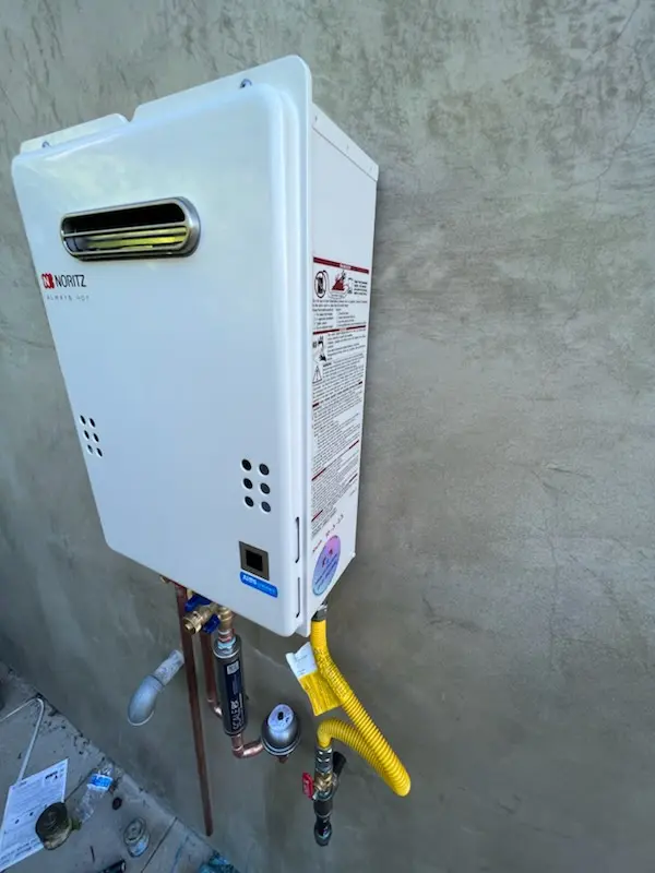Tankless water heater installation for Krum homes